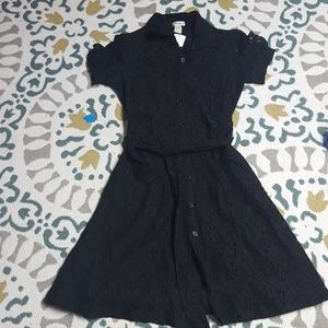 Forever 21 black lace dress